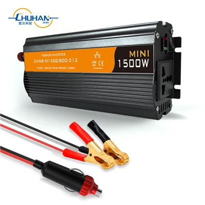 1500W jednofazni niskofrekventni modificirani sinusni val istosmjernog u izmjenični pretvarač napajanja automobila 12V 24V na 110V 220V OEM pretvarač